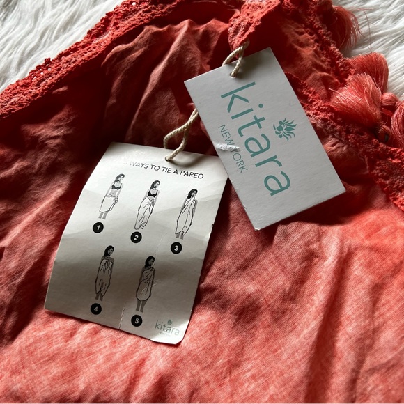 Kitara Orange Scarf Dress - Picture 3 of 6